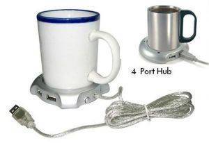 USB HUB & CUP WARMER