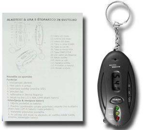 KEYCHAIN BREATHALYZER