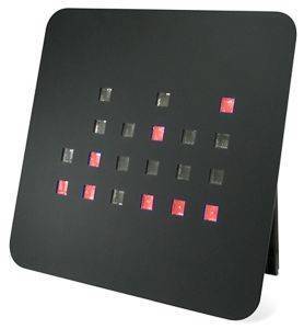 BINARY WALL CLOCK RED