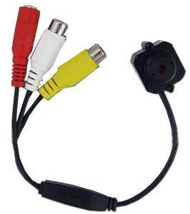 MICRO WIRED PINHOLE COLOR AUDIO CAMERA