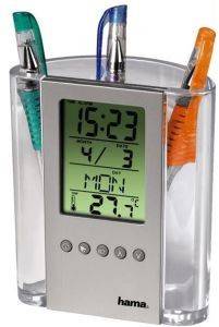 HAMA 75299 LCD THERMOMETER PENHOLDER  