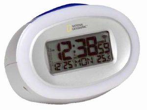 NATIONAL GEOGRAPHIC 278NE THERMOMETER & CLOCK ALARM