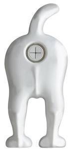 DOG-END TOWEL HOLDER WHITE DOG-END TOWEL HOLDER WHITE