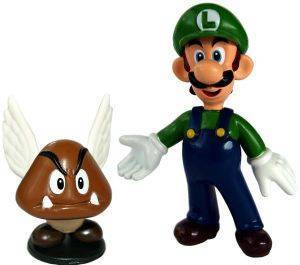 SUPER MARIO COLLECTOR TIN LUIGI PARAGOOMBA SUPER MARIO COLLECTOR TIN LUIGI PARAGOOMBA