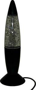 GLITTER LAMP BLACK