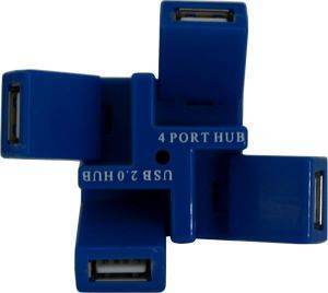 USB HUB COMPACT BLUE USB HUB COMPACT BLUE