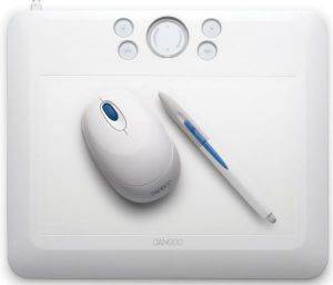 WACOM BAMBOO FUN SMALL WHITE + MOUSE WACOM BAMBOO FUN SMALL WHITE + MOUSE