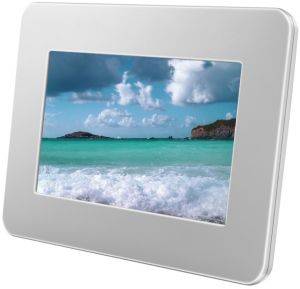 SAMSUNG SPF-71ES 7\'\' DIGITAL PHOTO FRAME WHITE