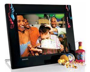 PHILIPS SPF2017 7\'\' DIGITAL PHOTOFRAME BLACK