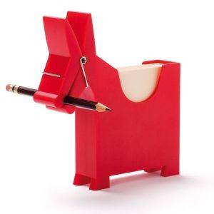 MORRIS THE MEMO HOLDER RED