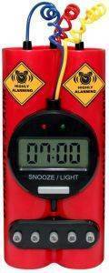 DYNAMITE ALARM CLOCK DYNAMITE ALARM CLOCK