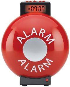 FIREBELL ALARM CLOCK