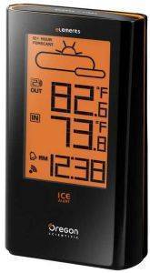 OREGON EW93 ELEMENTS WEATHER FORECASTER WITH INDOOR & OUTDOOR TEMPERATURE OREGON EW93 ELEMENTS WEATHER FORECASTER WITH INDOOR & OUTDOOR TEMPERATURE