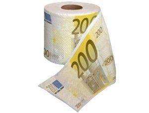 200 EURO TOILET PAPER