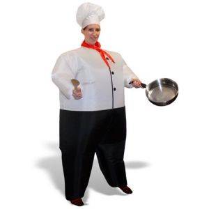 INFLATABLE CHEF COSTUME INFLATABLE CHEF COSTUME