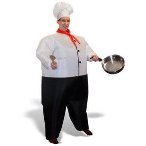 INFLATABLE CHEF COSTUME