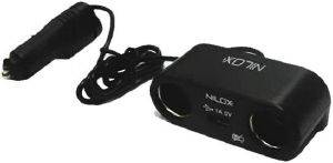 NILOX DOUBLE LIGHTER + USB PORT NILOX DOUBLE LIGHTER + USB PORT