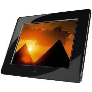 HAMA 95214 NEW BASIC DIGITAL PHOTO FRAME 8\'\' BLACK
