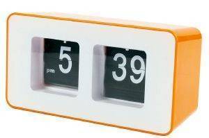 BASICXL BXL-FC 11 FLIP CLOCK RETRO STYLE ORANGE