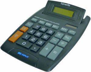 TOP/WRITE DESKTOP CALCULATOR TOP/WRITE DESKTOP CALCULATOR