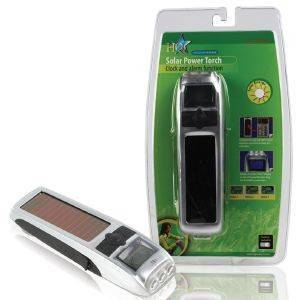   HQ 3 LEDS SOLAR TORCH ME   +  LCD