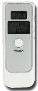 JV DIGITAL LCD ALCOHOL TESTER WITH CLOCK