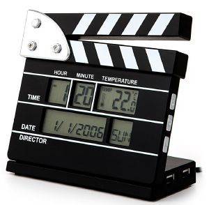 SATZUMA ALARM CLOCK 4-PORT USB HUB SATZUMA ALARM CLOCK 4-PORT USB HUB