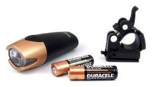 DURACELL BIK-F01WDU 3-LED BIKE LIGHT