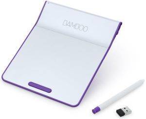 WACOM BAMBOO PAD WIRELESS CTH300U WHITE/PURPLE