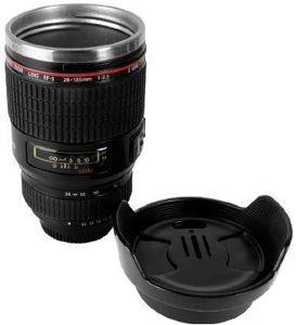 THUMPS UP TRAVEL LENS MUG BLACK THUMPS UP TRAVEL LENS MUG BLACK
