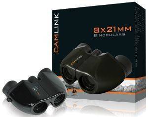 CAMLINK CL-HOBBY821 8X21MM BINOCULAR BLACK