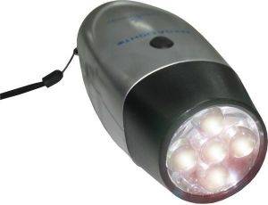 OEM TORCH LIGHT 5 LED RECHARGABLE BY DYNAMO