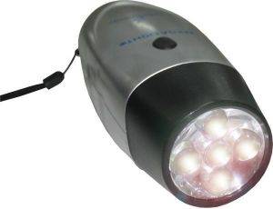 TORCH LIGHT 5 LED RECHARGABLE BY DYNAMO TORCH LIGHT 5 LED RECHARGABLE BY DYNAMO