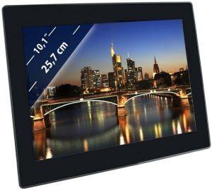BRAUN DIGIFRAME 1081 10.1\'\' PHOTO FRAME WITH SPEAKER BLACK ACRYLIC BRAUN DIGIFRAME 1081 10.1\'\' PHOTO FRAME WITH SPEAKER BLACK ACRYLIC