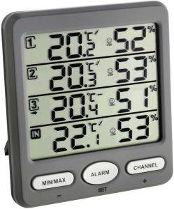 TFA 30.3054.10 CLIMATE MONITOR WIRELESS THERMO-HYGROMETER TFA 30.3054.10 CLIMATE MONITOR WIRELESS THERMO-HYGROMETER