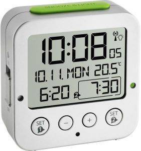 TFA 60.2528.54 BINGO FUNK ALARM CLOCK WITH TEMPERATURE