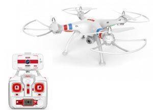 SYMA X8W 4-CHANNEL 2.4G RC QUAD COPTER WITH GYRO + CAMERA WHITE