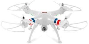 SYMA X8C 4-CHANNEL 2.4G RC QUAD COPTER WITH GYRO + CAMERA WHITE SYMA X8C 4-CHANNEL 2.4G RC QUAD COPTER WITH GYRO + CAMERA WHITE