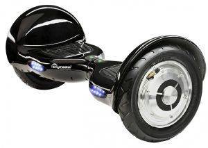 SKYMASTER SMART BALANCE BOARD 2WHEELS 10\'\' WITH BLUETOOTH SPEAKER BLACK