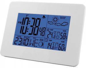 ESPERANZA EWS102W WEATHER STATION WITH WIRELESS SENSOR CUMULUS WHITE