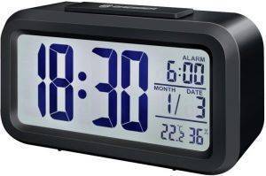 BRESSER MYTIME DUO ALARM CLOCK BLACK 8010010