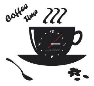 ESPERANZA EHC006K KITCHEN WALL CLOCK FLORENCE BLACK