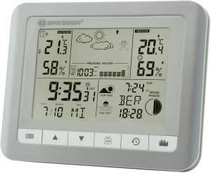 BRESSER TEMEOTREND WFS WEATHER STATION SILVER