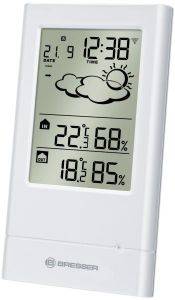 BRESSER TEMPTREND WIRELESS WEATHER STATION WHITE