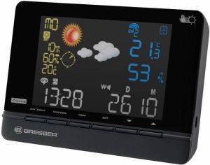 BRESSER 4CAST CS RADIO CONTROLLED WEATHER STATION 2 DAYS BLACK