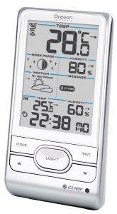 OREGON SCIENTIFIC BAR208HG_WH WIRELESS WEATHER STATION WITH HUMIDITY & WEATHER ALERT WHITE