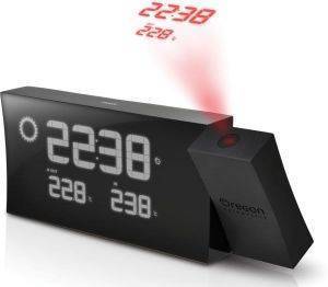 OREGON SCIENTIFIC BAR223PN_BK PRYSMA ATOMIC PROJECTION CLOCK WITH WEATHER FORECAST BLACK OREGON SCIENTIFIC BAR223PN_BK PRYSMA ATOMIC PROJECTION CLOCK WITH WEATHER FORECAST BLACK