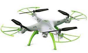 SYMA X5HC 4-CHANNEL 2.4G RC QUAD COPTER WITH GYRO + CAMERA + 4GB MICRO SD WHITE