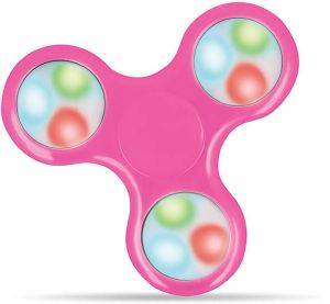 HAND FIDGET SPINNER WITH LED ΡΟΖ HAND FIDGET SPINNER WITH LED ΡΟΖ