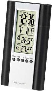 FIESTA 43569 LCD WEATHER STATION WIRED SENSOR BLACK